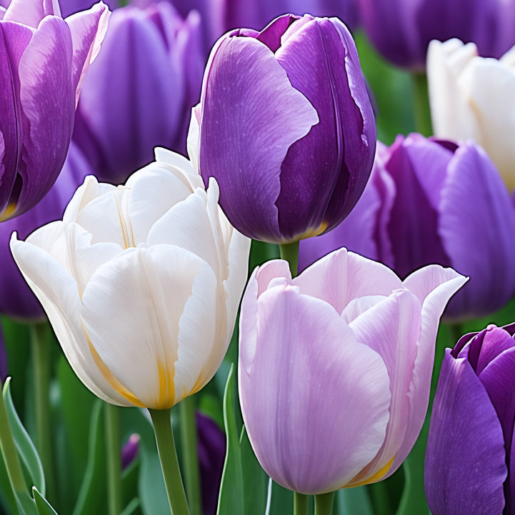 Tulip Bulbs - Moody Blues